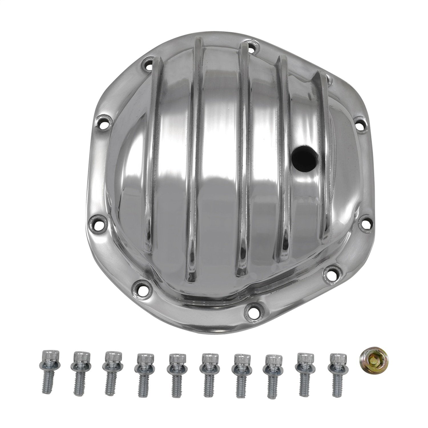 Polished Aluminum Replacement Cover for Yukon Gear & Axle (YP C2-D44-STD) Dana 44 Differential