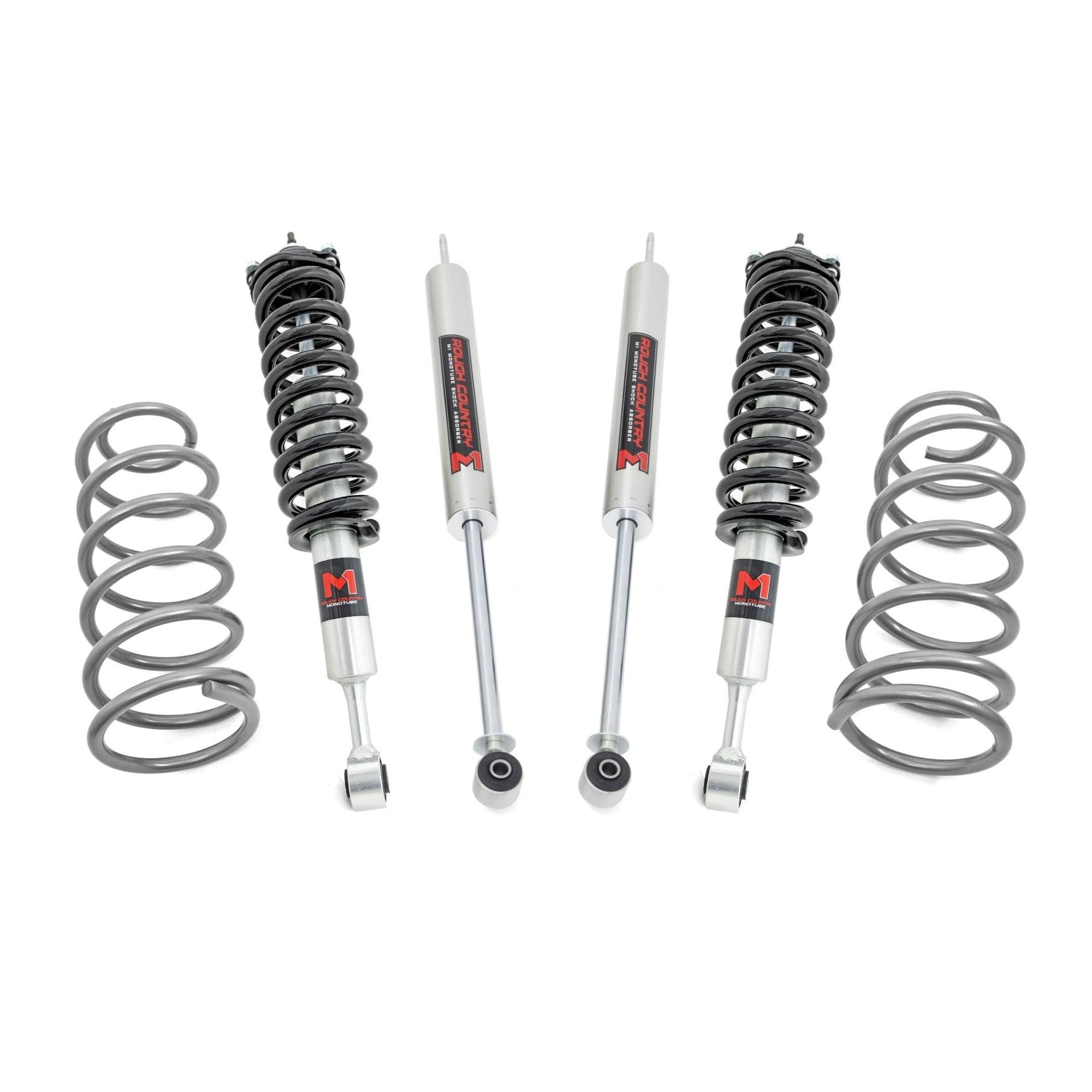 2" Lift Kit Rough Country w/M1 Struts for 2010-2024 Toyota 4-Runner - 76744