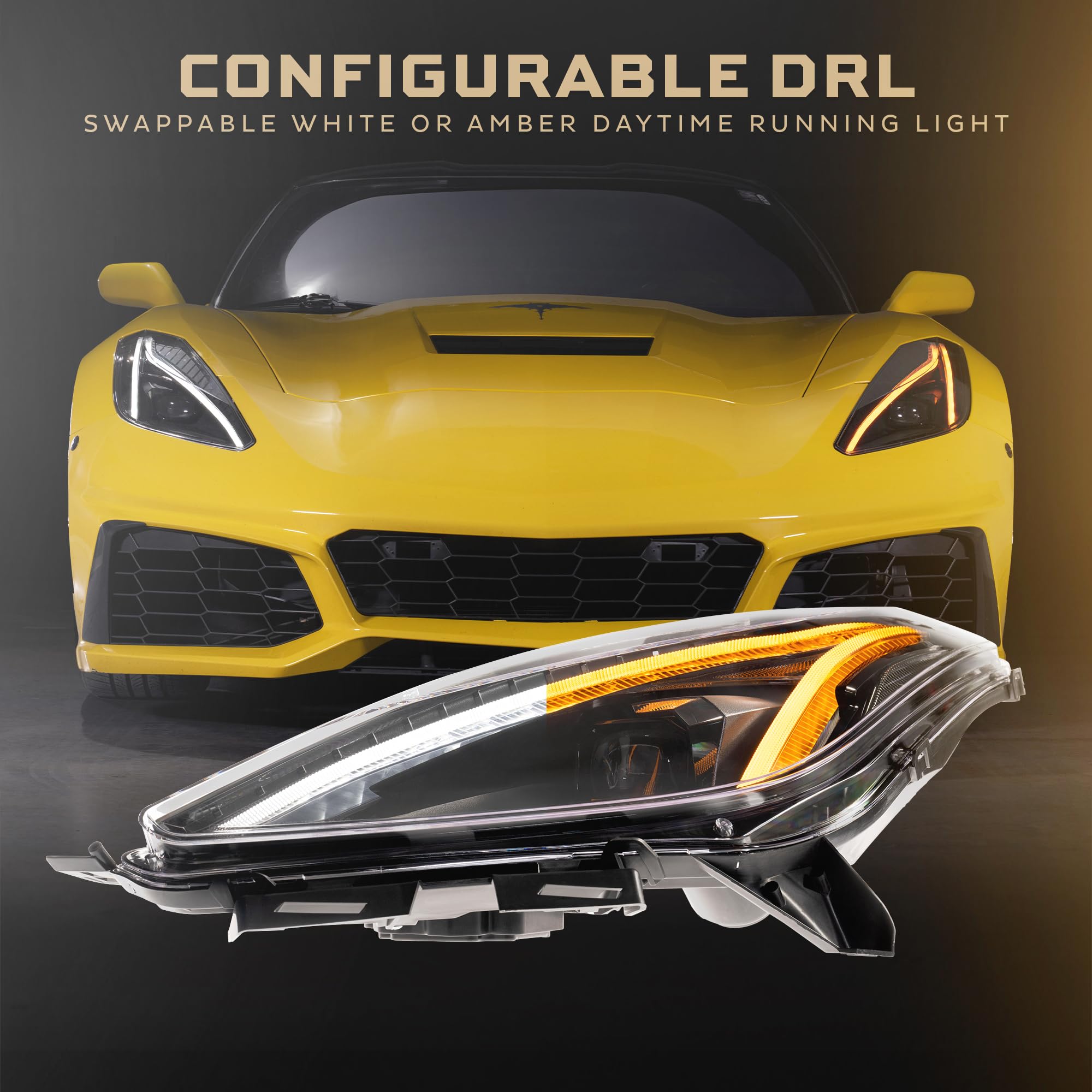 Morimoto Gen 2 XB LED Headlights for Chevrolet C7 Corvette (LF779)