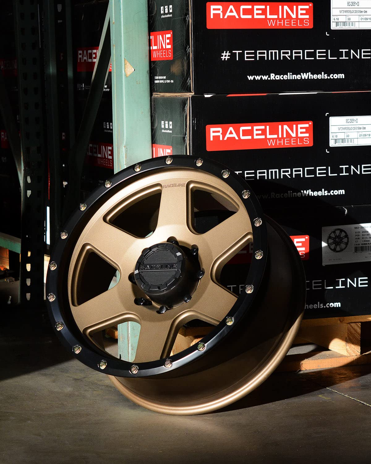 Bronze Raceline Wheels 946BZ BOOST Wheel 18X9"6X120 Bolt Pattern +12mm Offset/(5.5"B/S) 6 Spoke Aluminum Passenger Car Wheels, Full Size Replacement Rims
