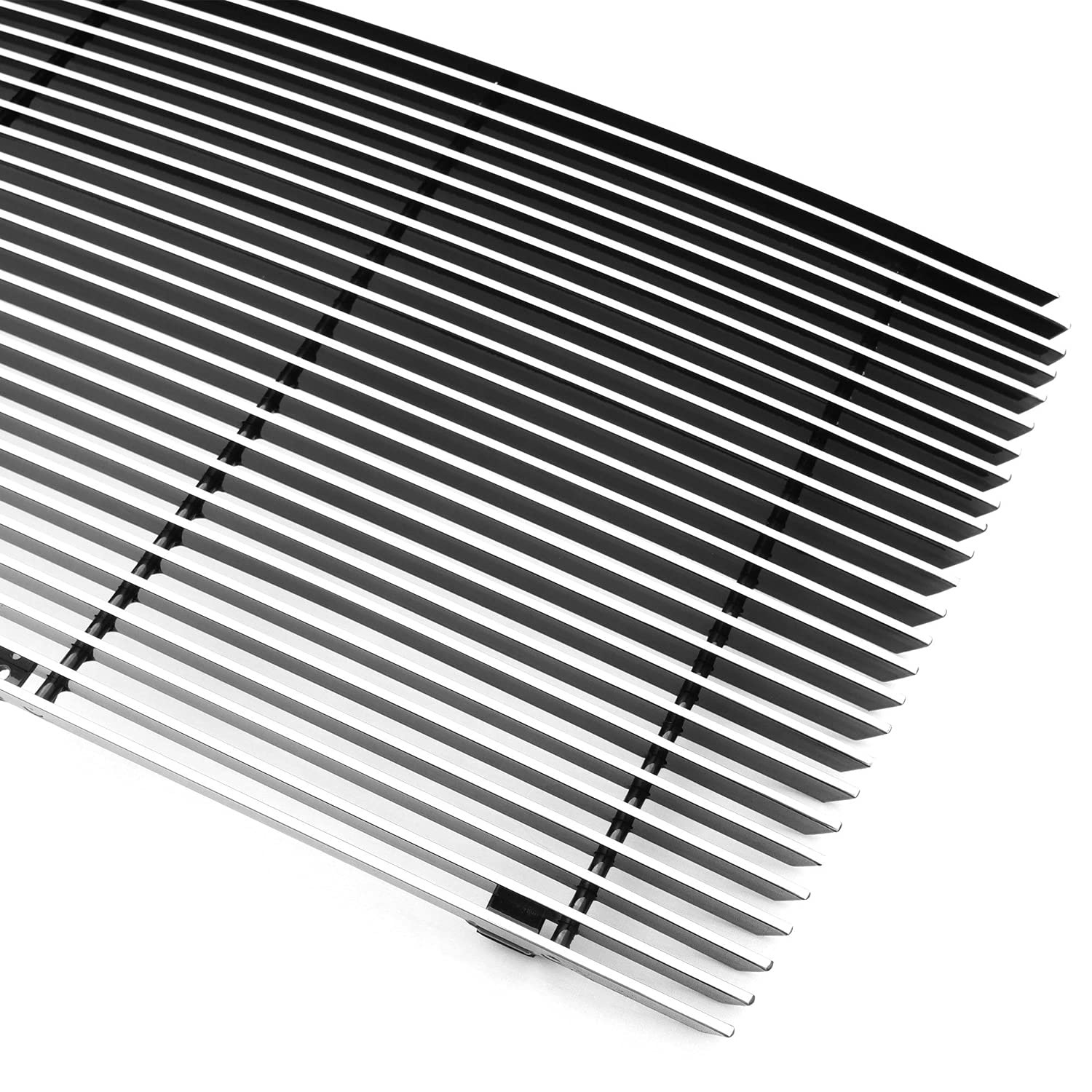 Horizontal T-Rex 20568 Aluminum Polished Finish Billet Grille Insert for Ford F150