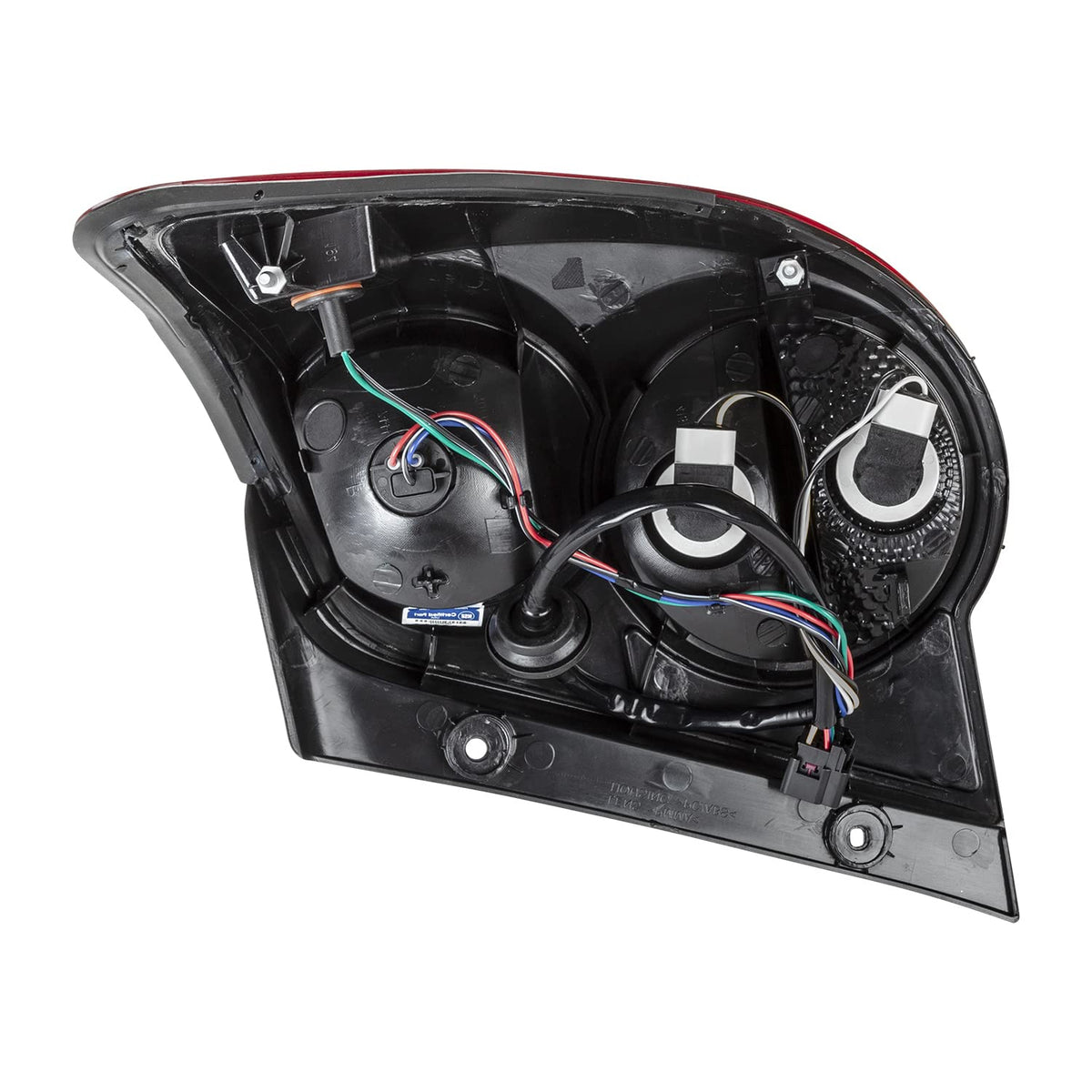 Left TYC Tail Light Assembly Compatible with 2012-2016 Chevrolet Sonic
