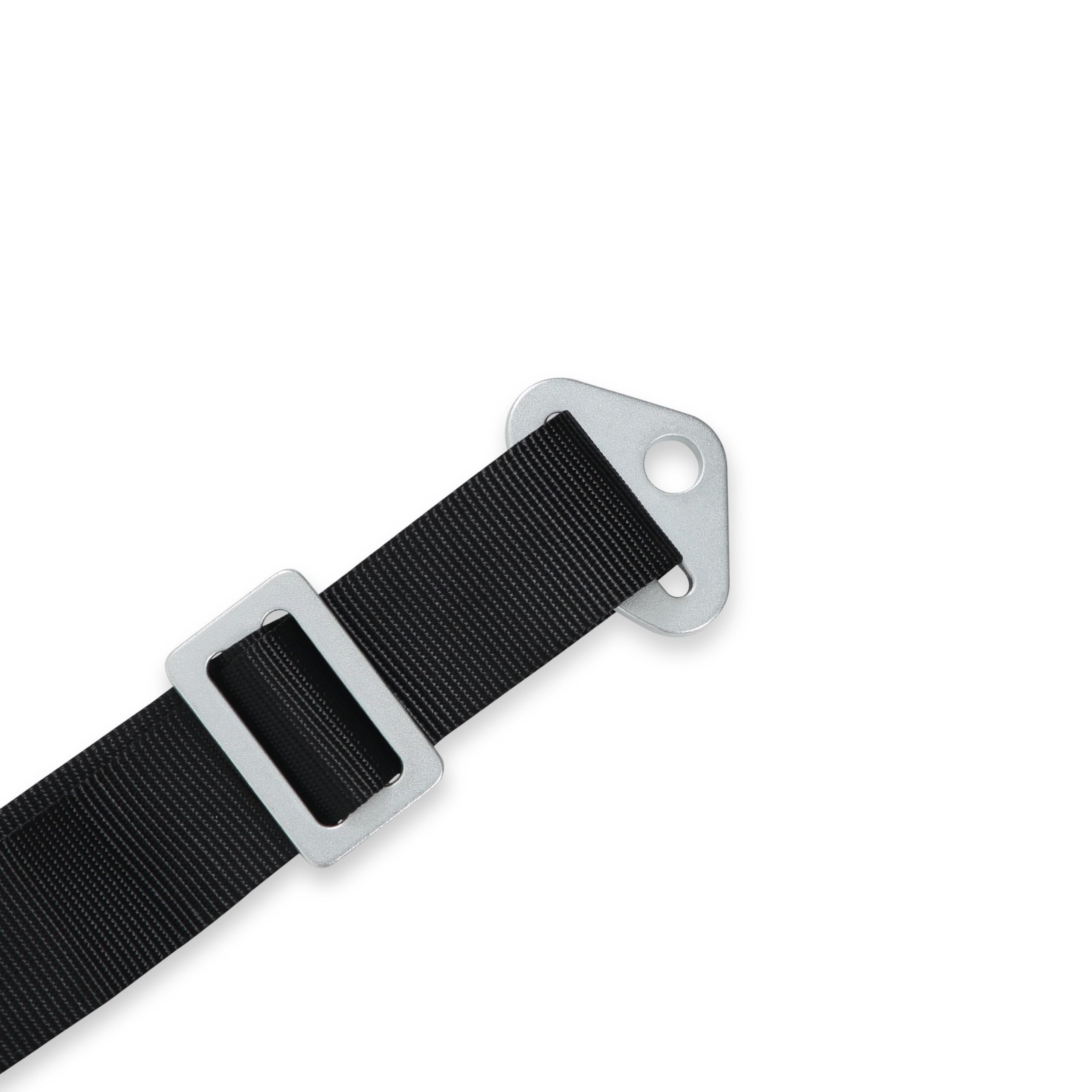 Harness Simpson Racing 29064BKH - Latch & Link - 5 Point - SFI 16.1 - Pull Down - Wrap Around - Roll Bar Mnt - 55 inch L - Black - Each