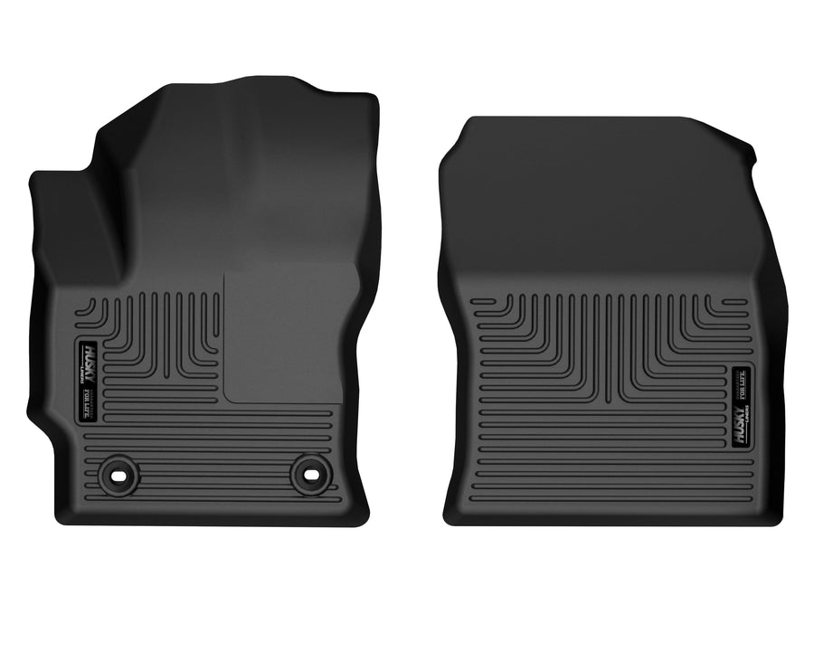 Husky Liners Floor Mats X-act Contour | Fits 2022-2026 Toyota Corolla Cross (Front Wheel Drive Only) | Front Row, 2-pc Black - 50701