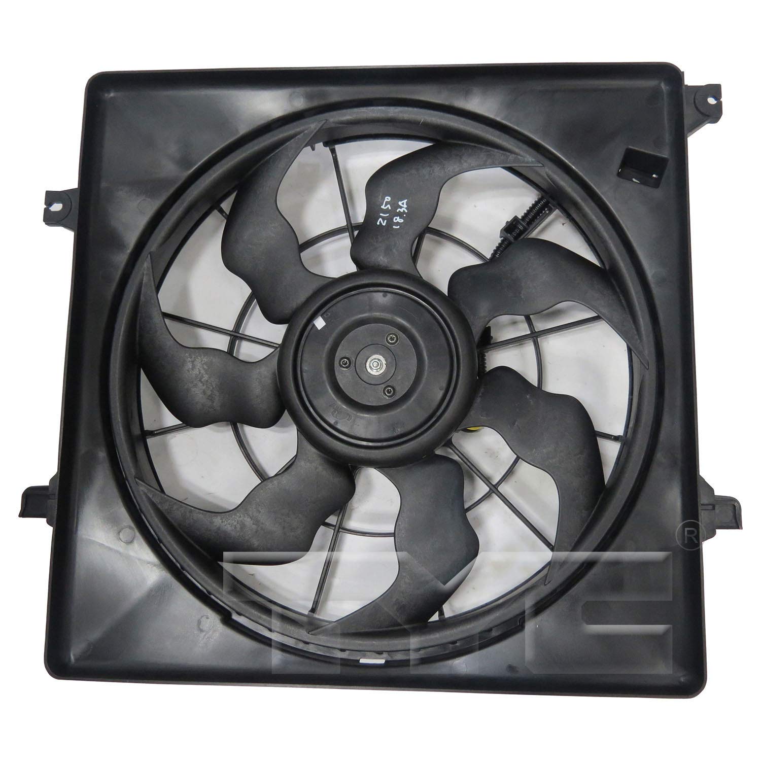 Replacement TYC 623860 Cooling Fan Assembly (KIA SORENTO)