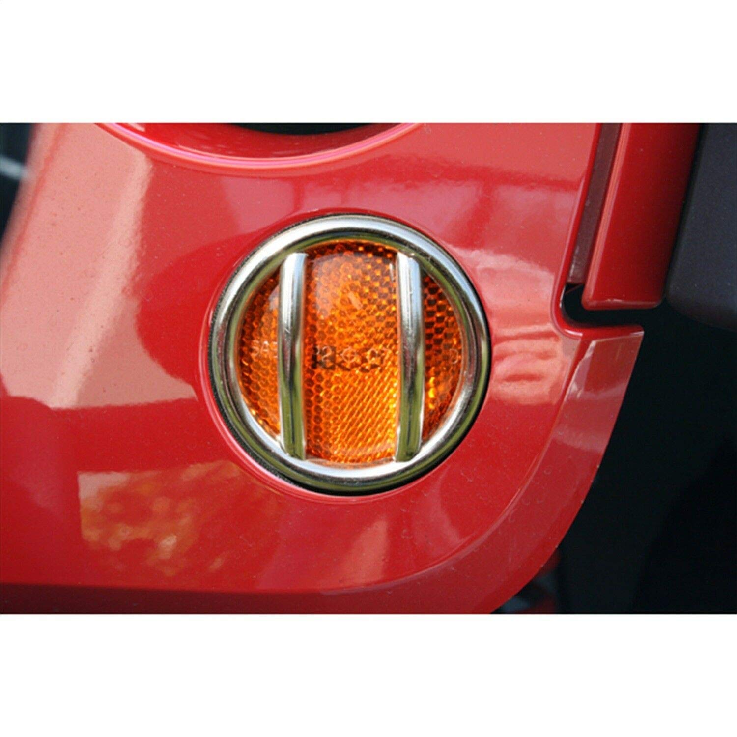 Euro Guard Kit, Rugged Ridge | Turn Signal, Textured Black | 11231.21 | Fits 2007-2018 Jeep Wrangler JK