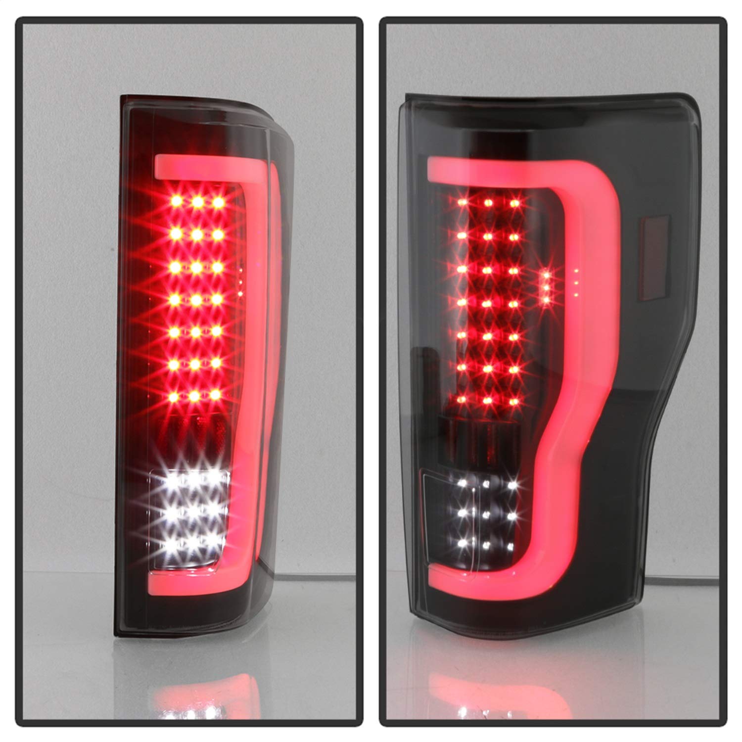 Tune Spyder 9041617 Led Tail Lights, Black