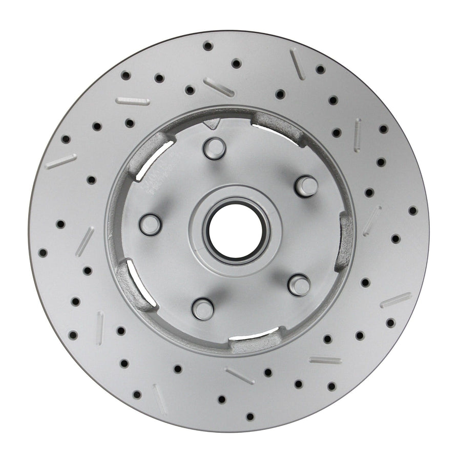 LEED Brakes RCDS 5406001 Right side Cross drilled and slotted Rotor