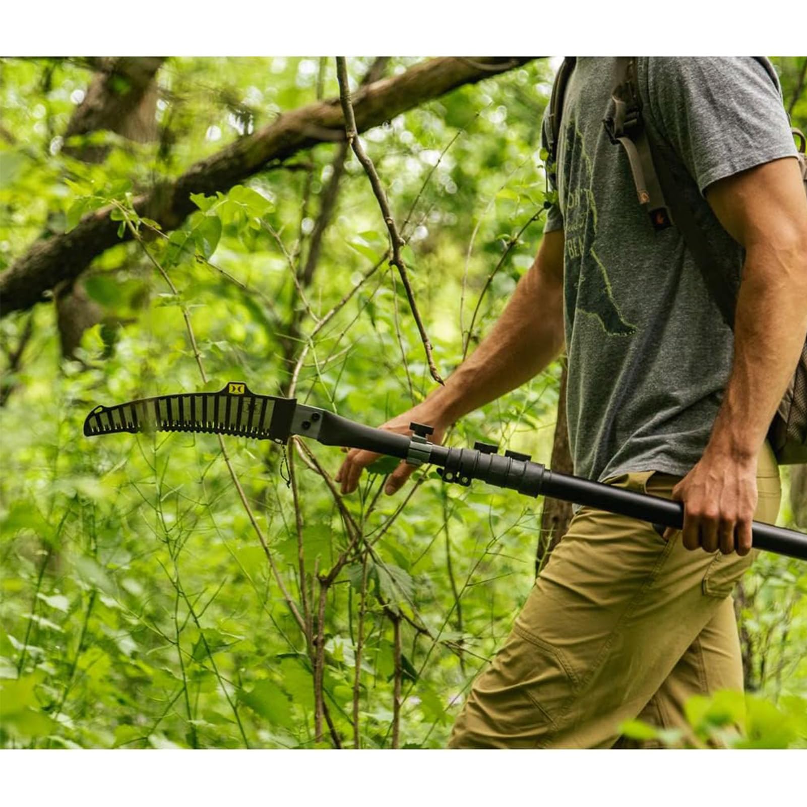 14' Hawk Pole Saw w/ 11" High Carbon Steel SK5 Blade