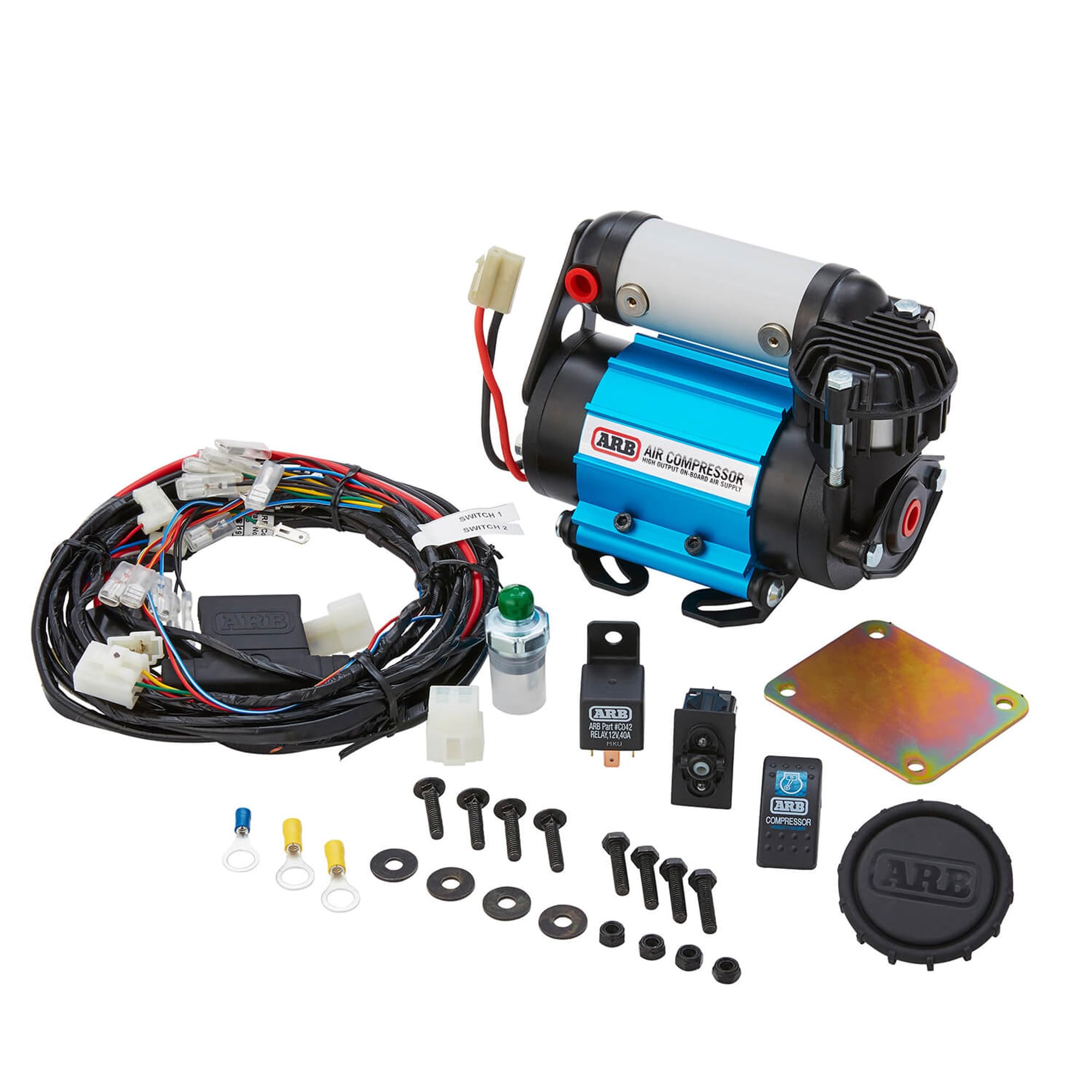 ARB On-Board CKMA12 Air Compressor High Performance 12 Volt for Tire Inflation and Air Locker Differentials
