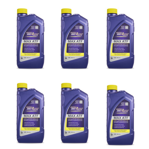 Max ATF Royal Purple 06320-6PK High Performance Synthetic Automatic Transmission Fluid - 1 qt. (Case of 6)