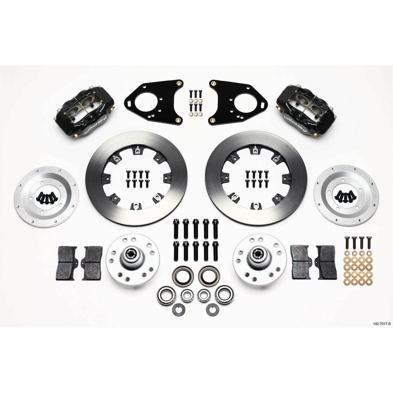 FDL WILWOOD 140-7017-B Front Kit,12.19" 71-80 Pinto/Mustang II Disc & Drum