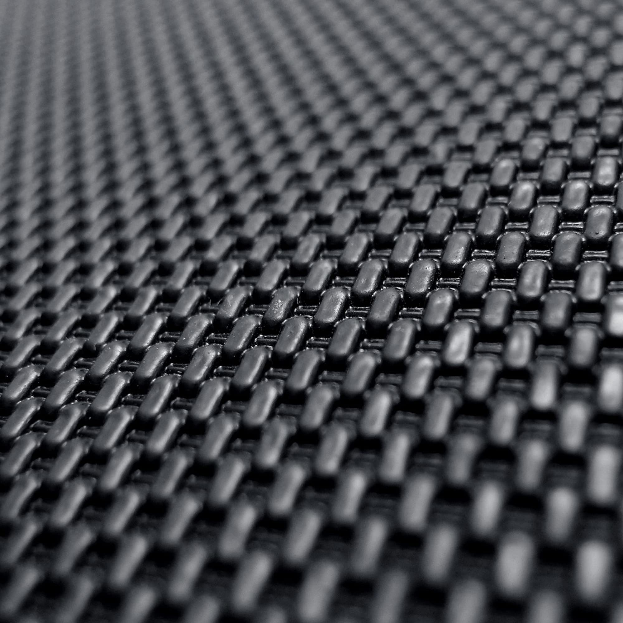 3D MAXpider Custom Fit Second Row All-Weather Floor Mats for 2021 Genesis GV80 - Kagu Rubber (Black)