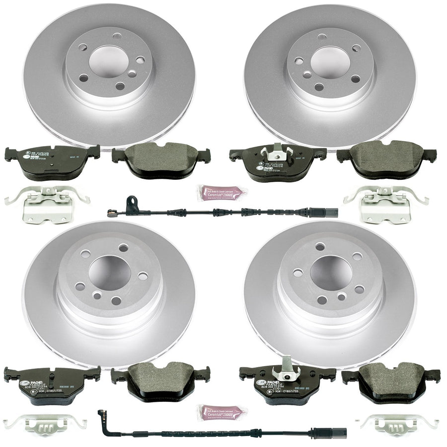 Euro-Stop Power Stop ESK6065 Brake Kit Front and Rear