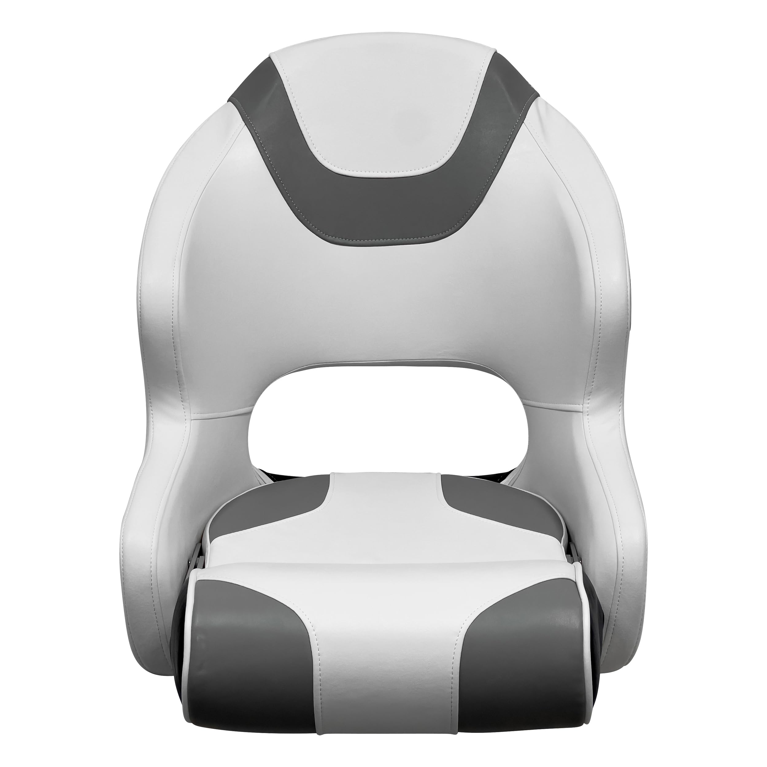 Baja Series Wise 3315-1782 Bucket Seat with Bolster, Brite White/Grey/Black