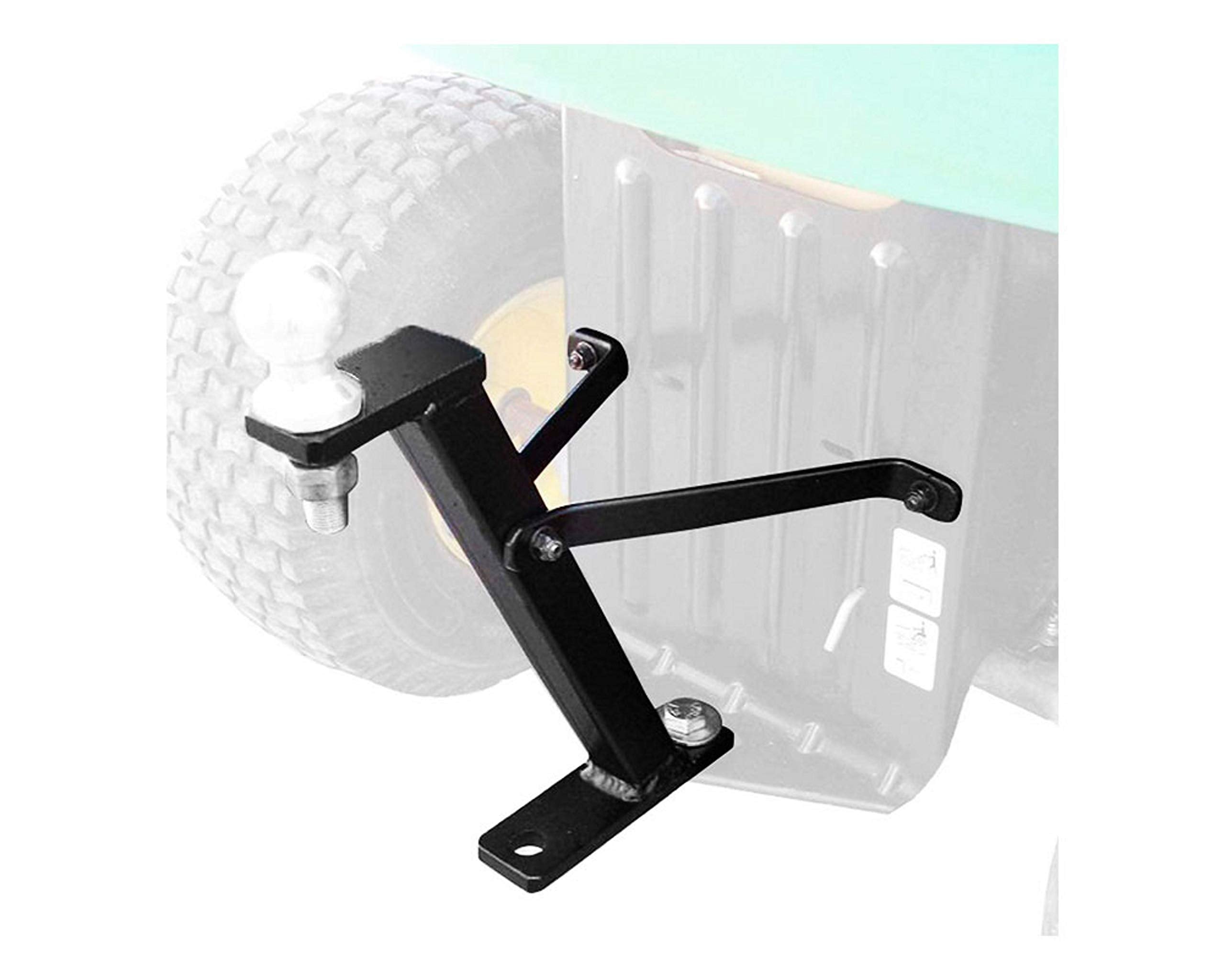 Lawn-Pro Hi-Hitch Great Day - Lawnmower Towing Hitch - Aluminum Construction - Black Powder-Coated Finish, LNPHH650