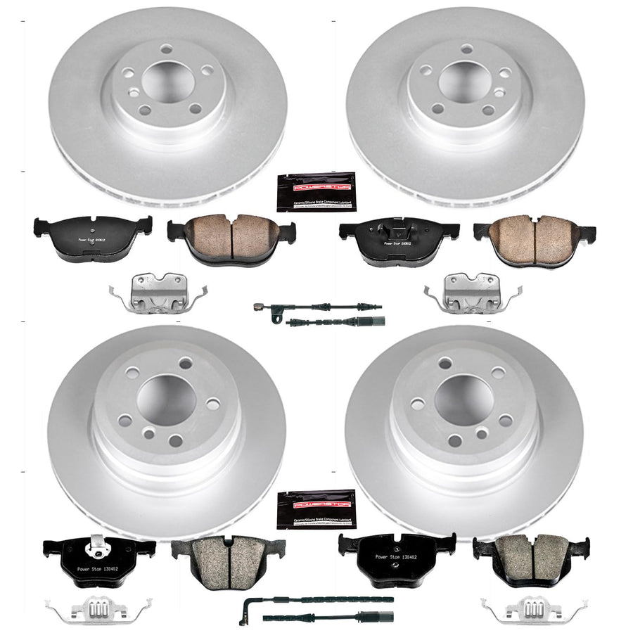 Power Stop Z23 Evolution Geomet® Coated Brake Kit Front and Rear