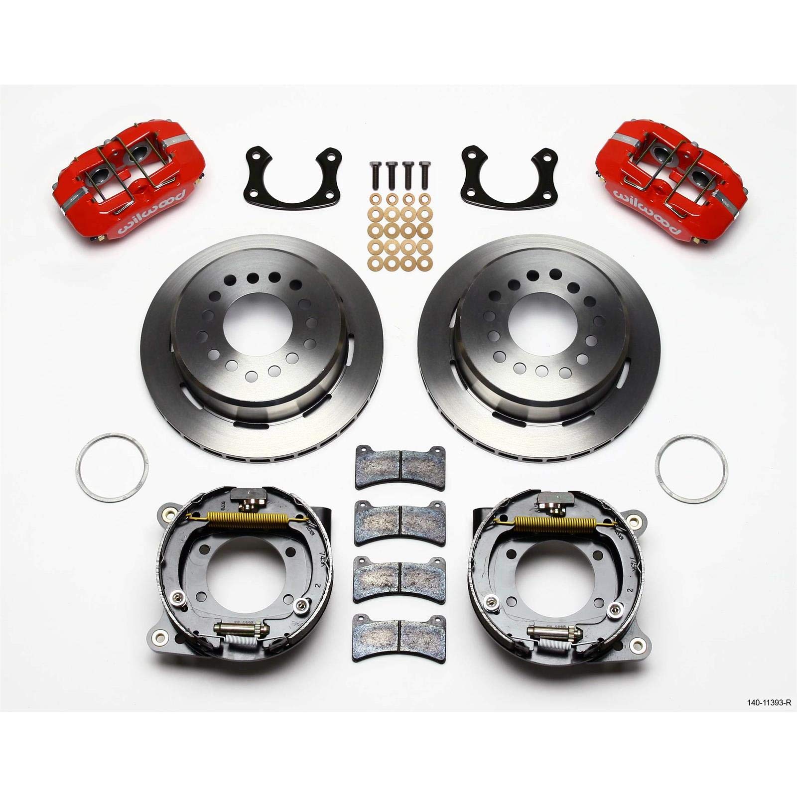 P-Brake Kit FDP-LP 11.00" - Red