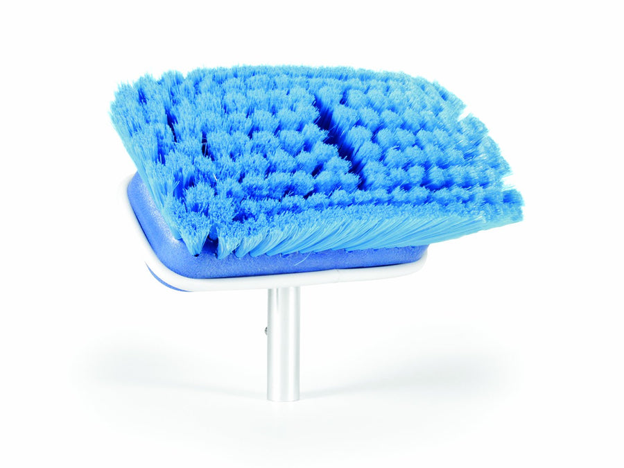 Soft Blue Camco 41922 Brush Attachment, 10" Wide, Universal Fit