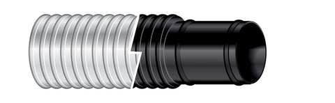 5/8"X50' Black Sierra Bilgeflex Marine Hose 116-120-0586B