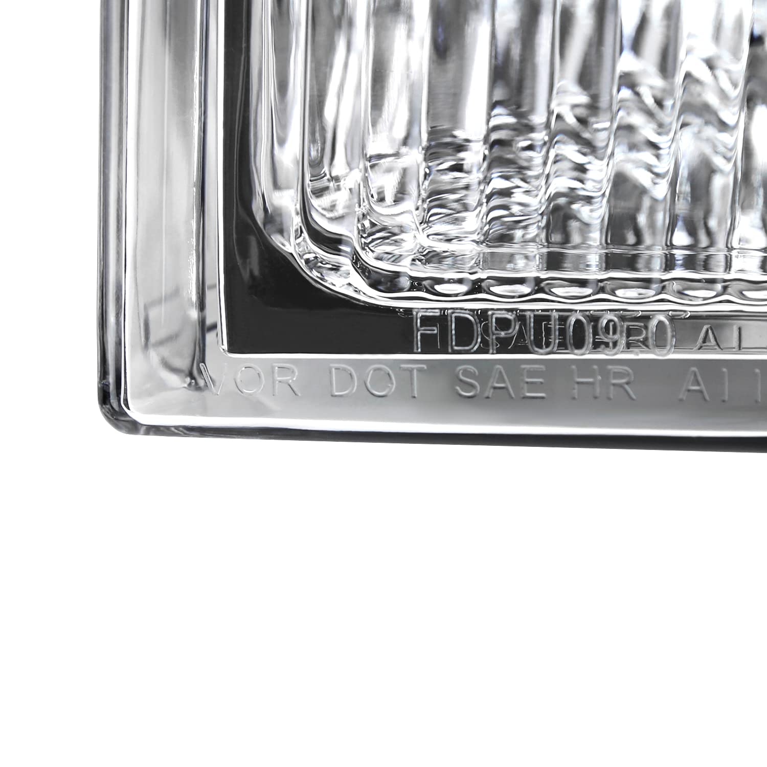 Chrome Projector Headlights w/LED Strips SPEC-D TUNING Compatible with 2009-2014 Ford F-150, Left + Right Pair Headlamps Assembly