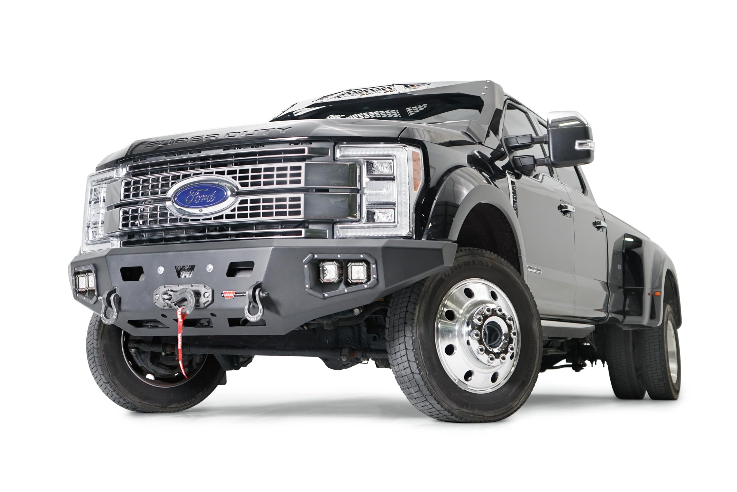 Ascent HD WARN 107181 Front Bumper, Fits: Ford SD F450 & F550 (2017-2021)
