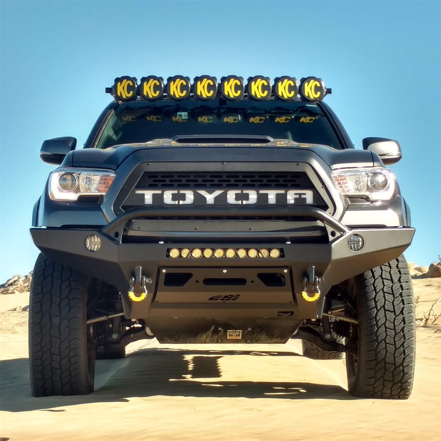 Pro6 KC HiLiTES 91331 Overhead Mounted Gravity LED 8-Light System (for Tacoma)