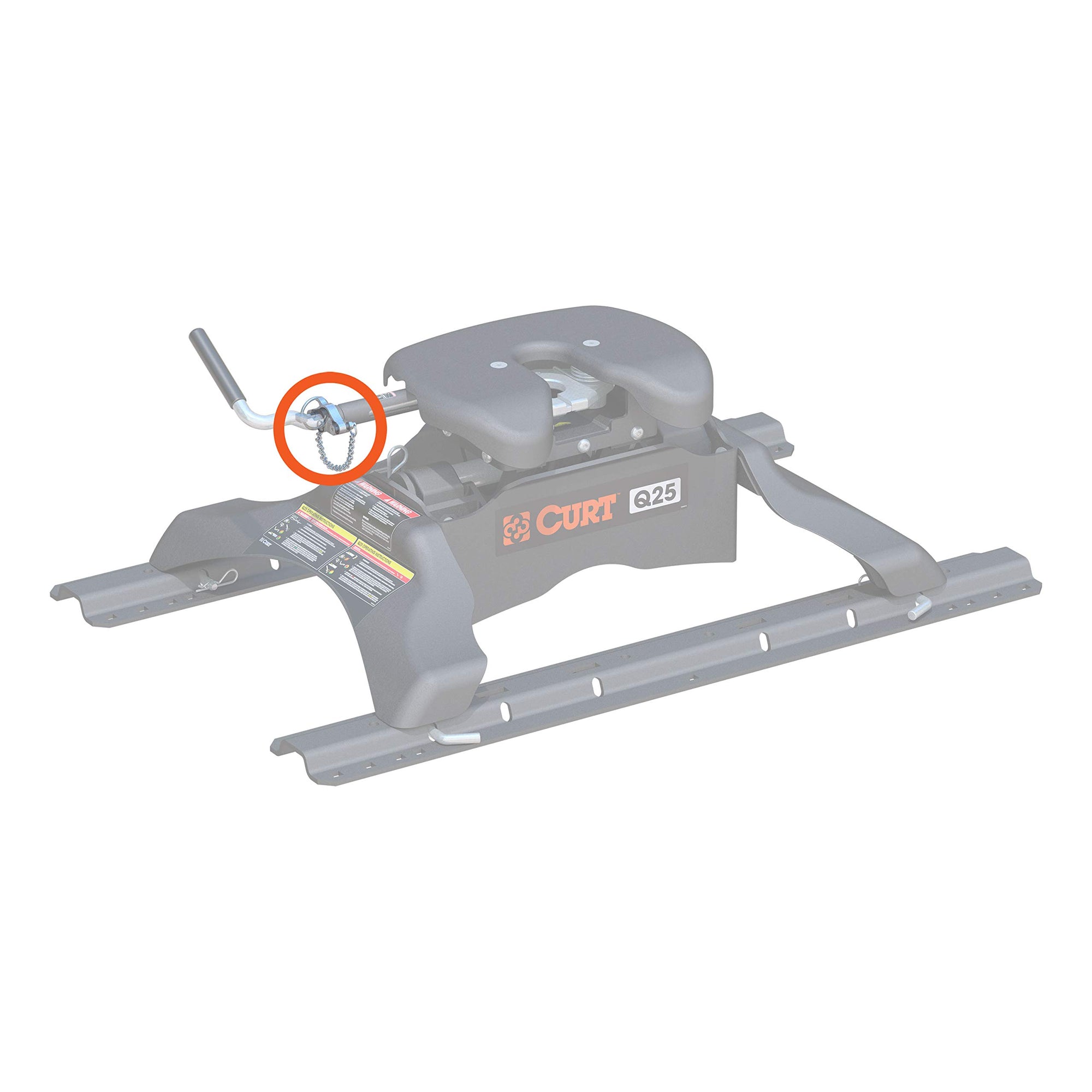 CURT Replacement 19224 Q-Series 5th Wheel Handle Lock Hardware