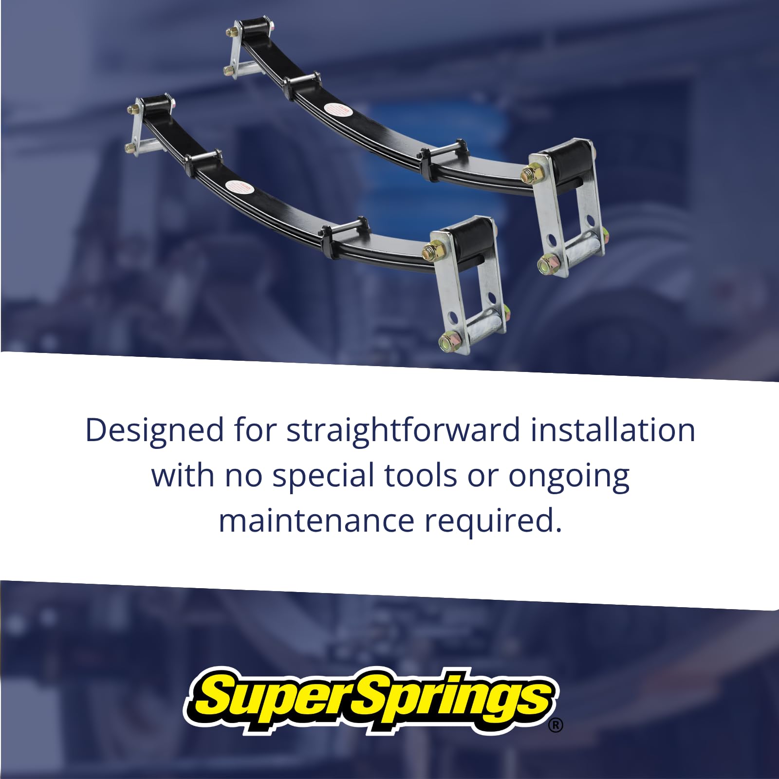 SSA24 SuperSprings Leaf Spring Suspension Enhancer