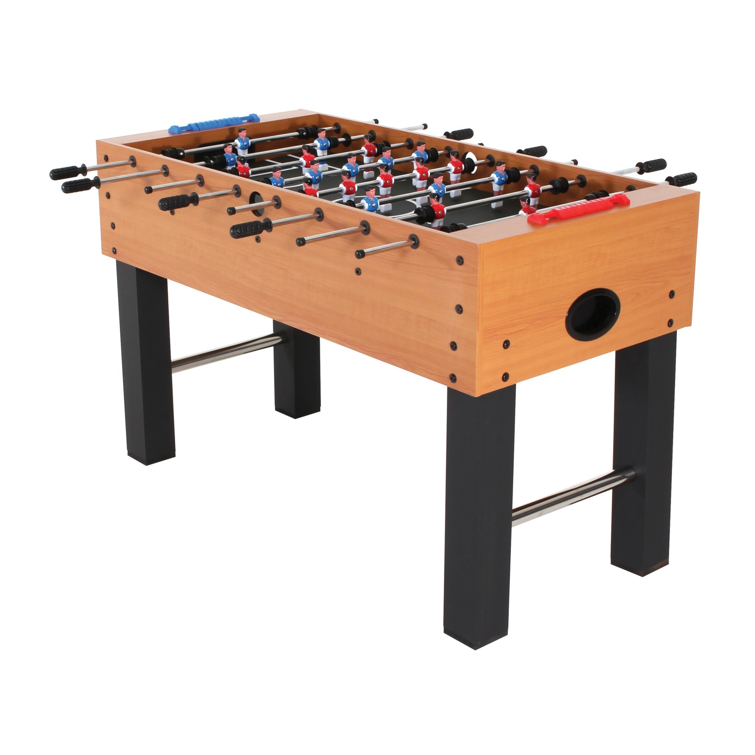 Charger American Legend 52” Foosball Table with Abacus-Style Scoring and Internal Ball Return System