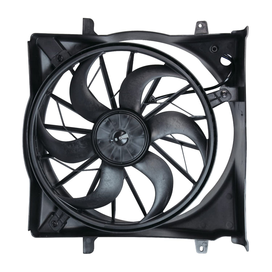 Jeep Liberty TYC 621560 Replacement Radiator/Condenser Cooling Fan Assembly