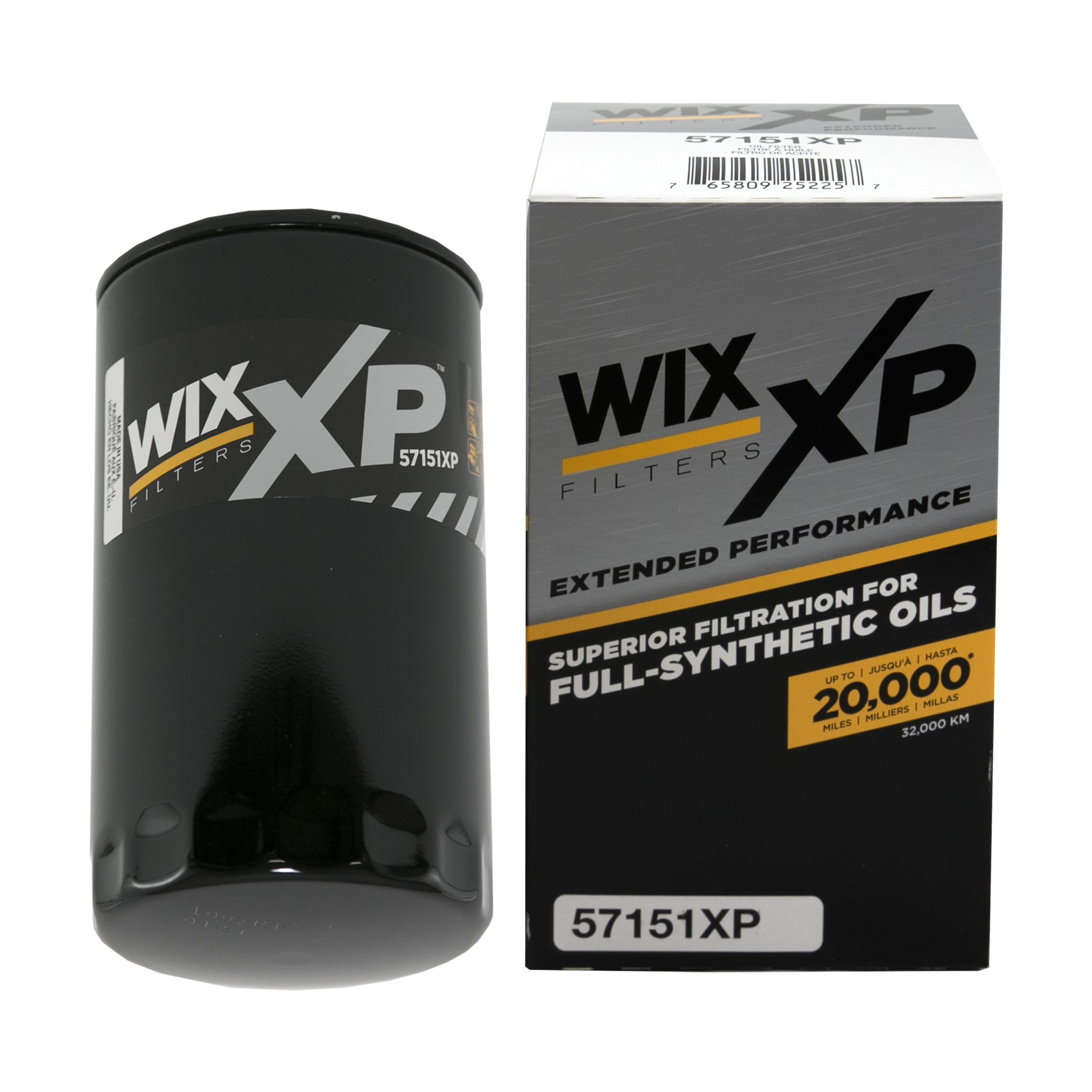 WIX XP Oil Filter Replacement 57151XP, Built for Synthetic Oil - Compatible With Ford F-Series Super Duty PU w/ 6.7L diesel (11-14)