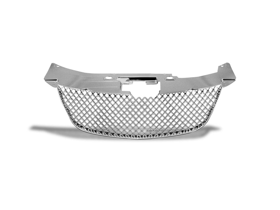 7147614 Armordillo USA Chrome Mesh Front Hood Grille Fits 2007-2010 Chrysler Sebring