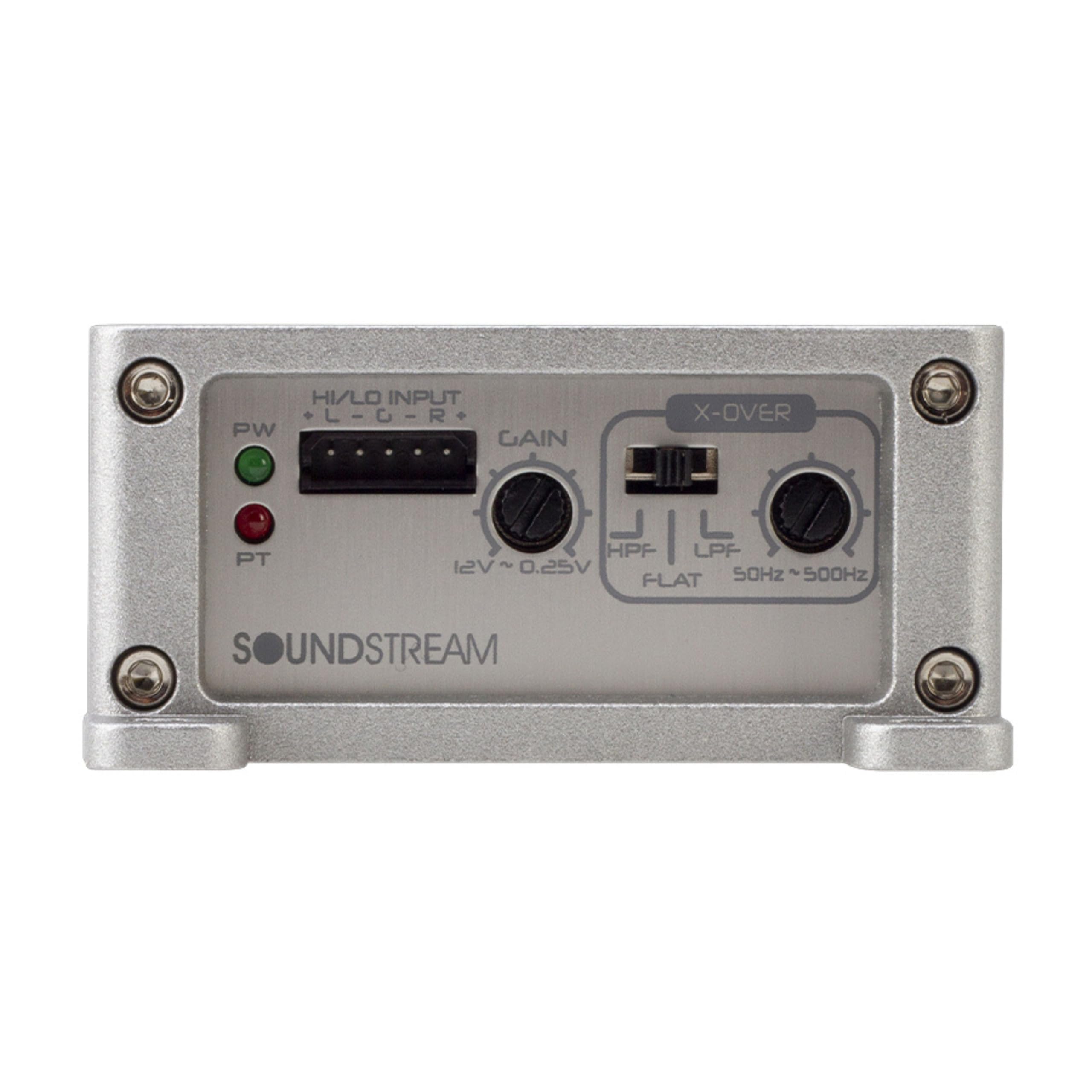 Soundstream Double Shot ST2.500D 2 x 45W RMS at 4 Ohms Micro Class D 2 Channel Amplifier 500W Max