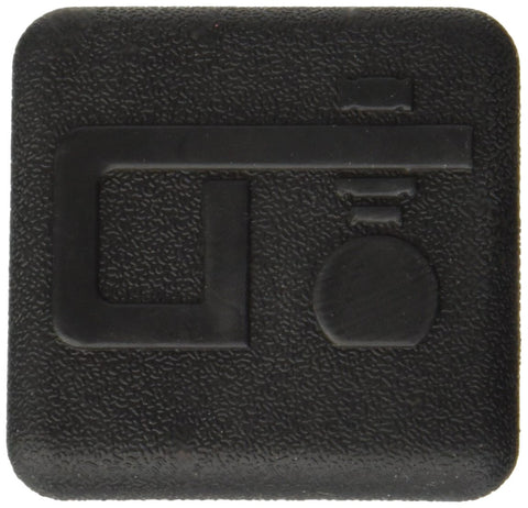 Black Draw-Tite Hitch Receiver Cover 2211