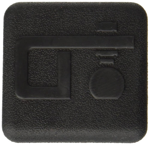Black Draw-Tite Hitch Receiver Cover 2211
