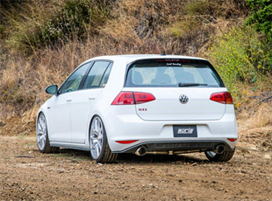 GTI MK7 '15-'17 2.0L FWD AT/MT 2/4DR 3", 2.25" S-TYPE S RD AC SB SR TIP: 4" RD X 9.5" STAINLESS BRUSHED