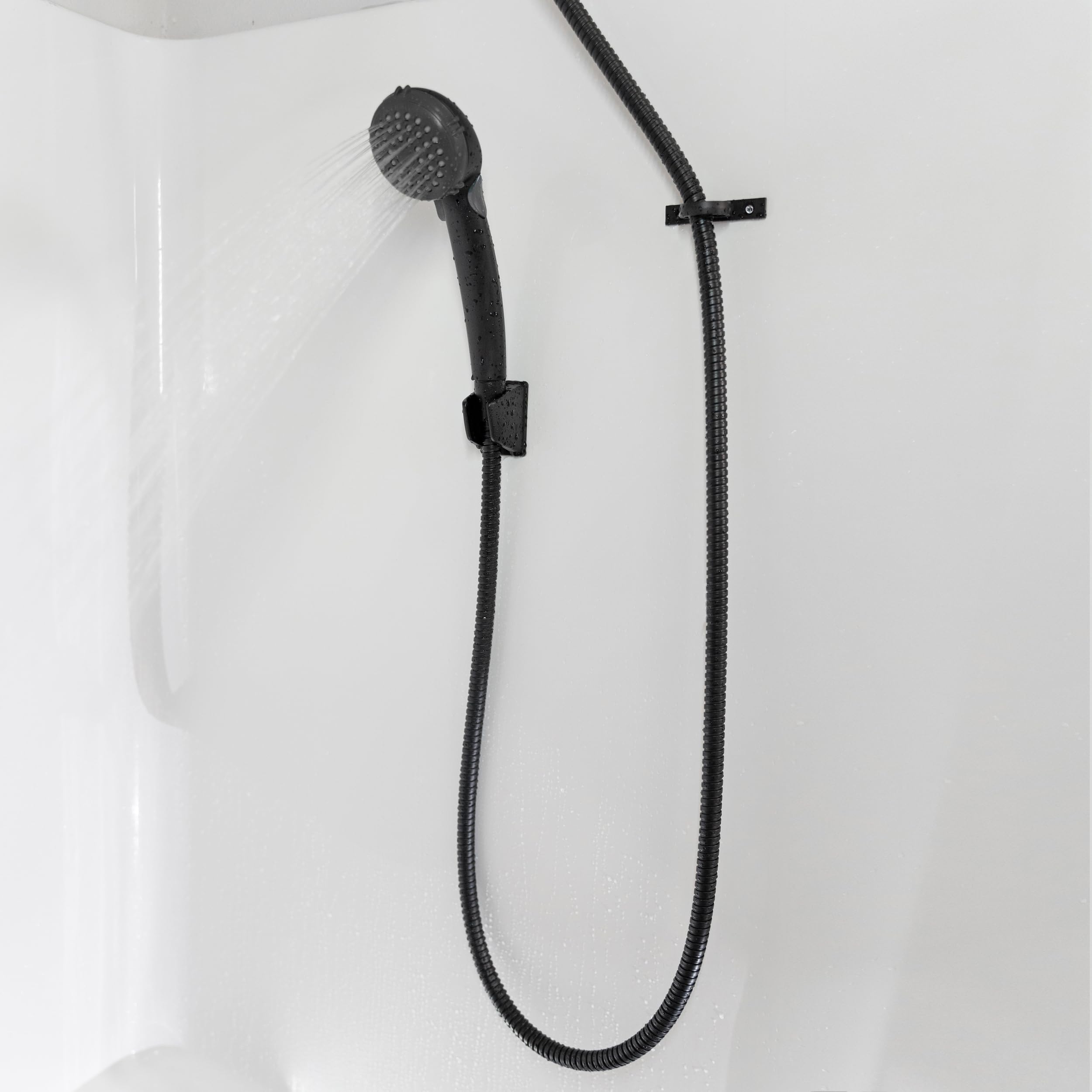 Dura Faucet RV Hand Held Shower Head DF-SA400K-ORB, Stainless Steel Hose Kit (Oil Rubbed Bronze)