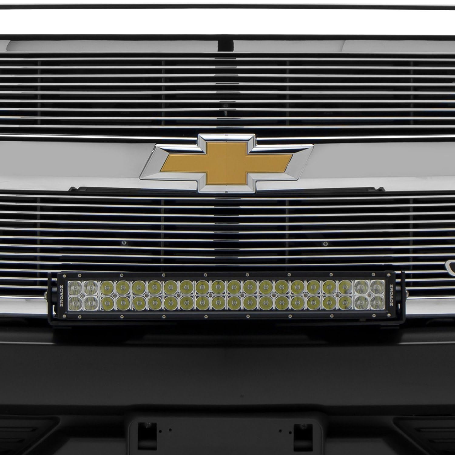 ZROADZ Black Z321221-KIT Front Bumper LED Light Bar KIT 2015-2016 CHEVROLET SILVERADO 2500/3500