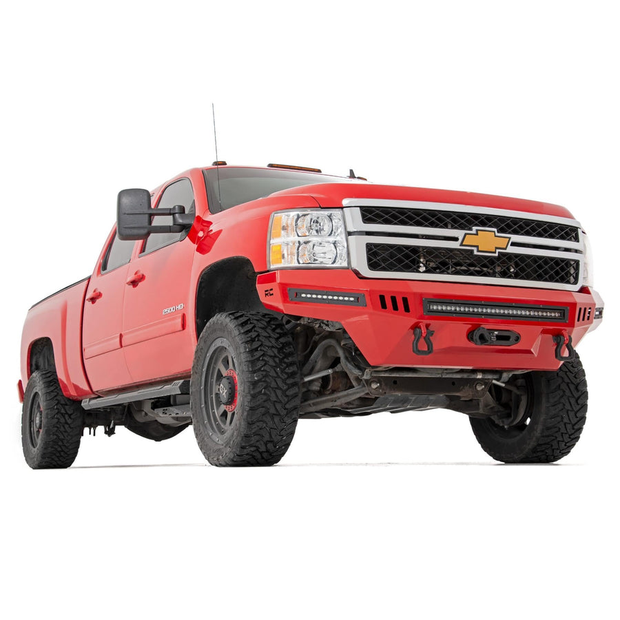3.5" Lift Kit Rough Country for 2011-2019 Chevy/GMC 2500/3500 2WD/4WD - 95740RED