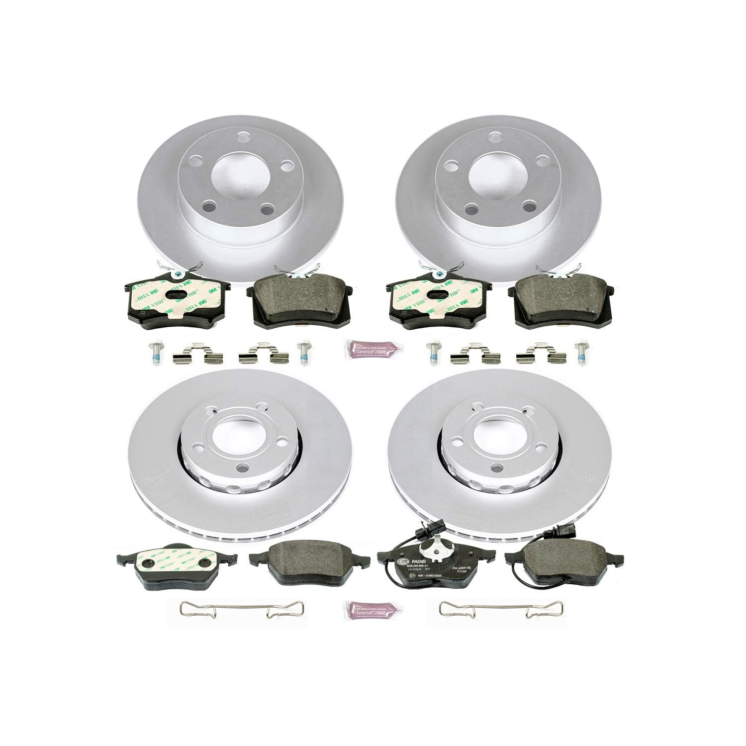 Euro-Stop Brake Kit Power Stop ESK2800 For Volkswagen Passat 1999-2005 [Model Specific]