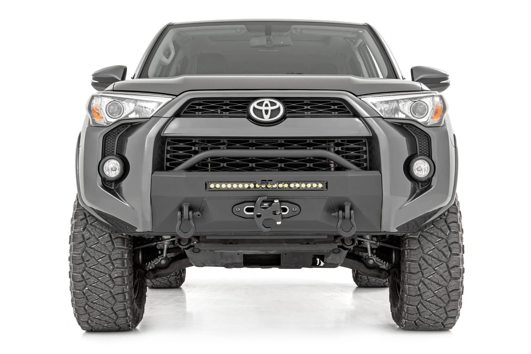 Rough Country Hybrid Front Bumper for 2014-2024 Toyota 4Runner - 10743A