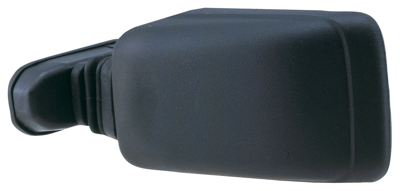 K Source Replacement Universal Euro-Style Side View Mirror – Driver & Passenger Side, 6" x 3 1/2" Mirror, Textured Black Finish, Easy Install, For Most Cars, Vans, SUVs & Trucks
