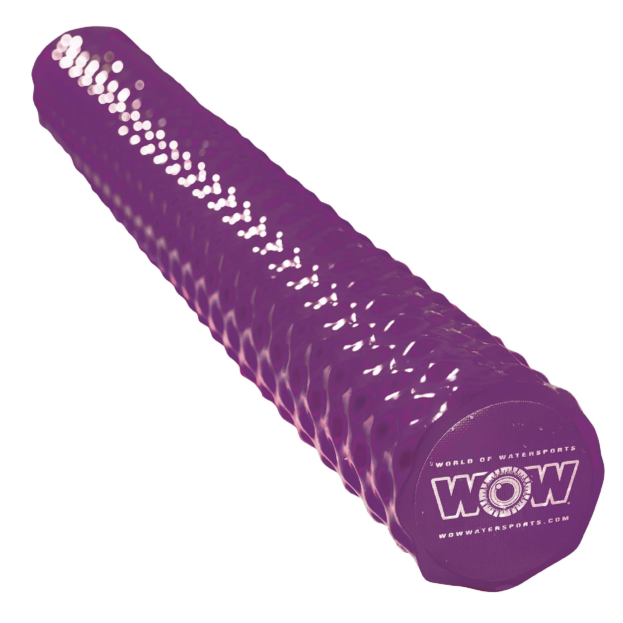 Purple Foam Pool Noodle - Wow Sports - Floatation Device for Adults & Children - Perfect for Pools, Swimming, & Floating - Pool Accessory - 46" Long