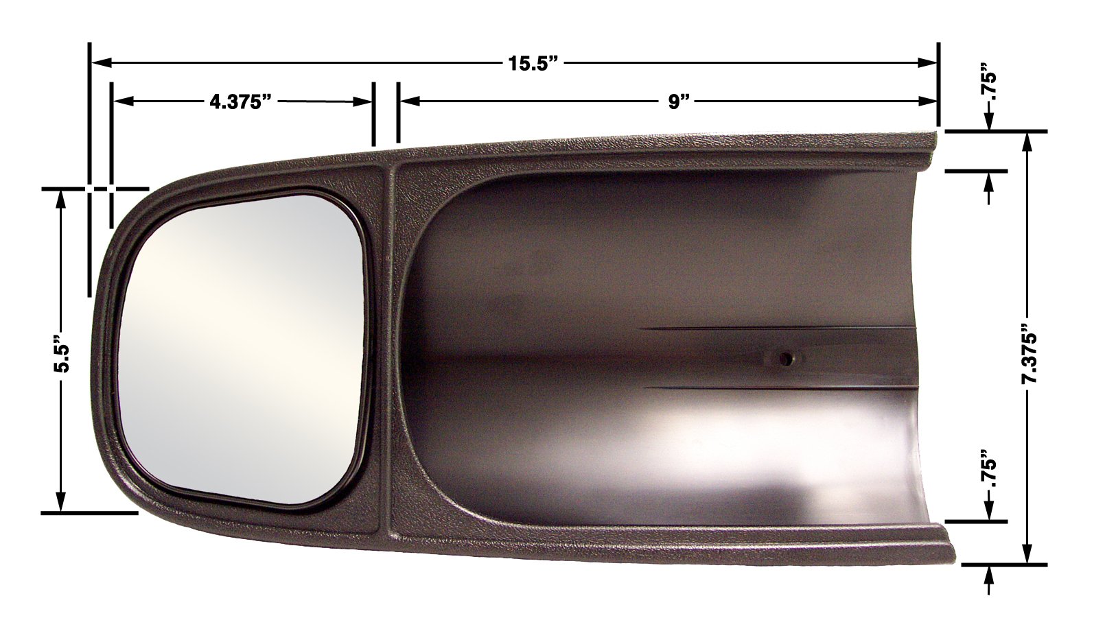 Custom Towing Mirror CIPA - Dodge Pickups 1994-1997