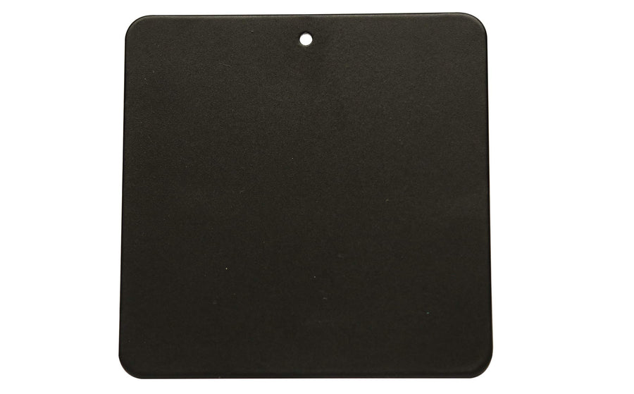 Black Mounting Plate,7/64" H