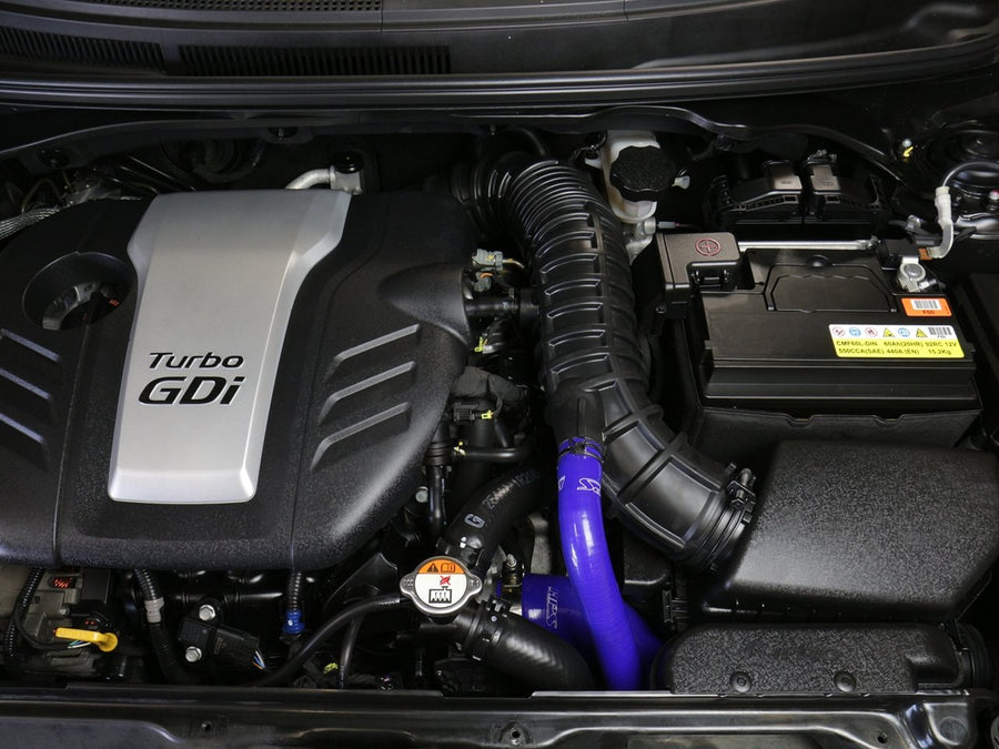 HPS Performance Veloster Black Silicone Intercooler Turbo Hose Kit OEM Replacement 57-1629-BLK