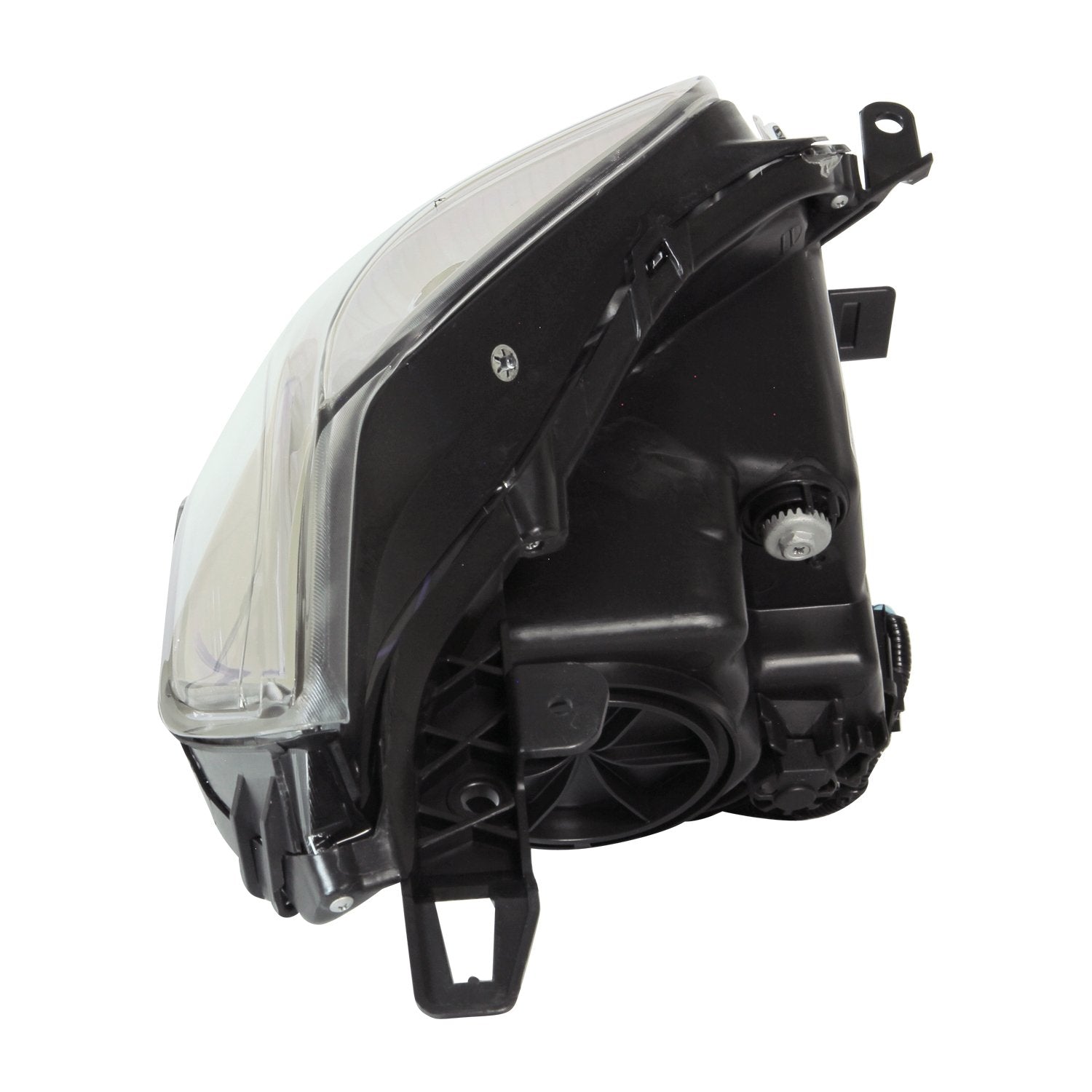 Left TYC Headlight Assembly Compatible with 2010-2013 Cadillac SRX