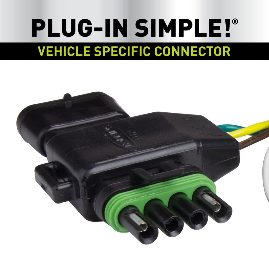 Plug-In Hopkins Towing Solutions Simple Vehicle Wiring Kit 41125