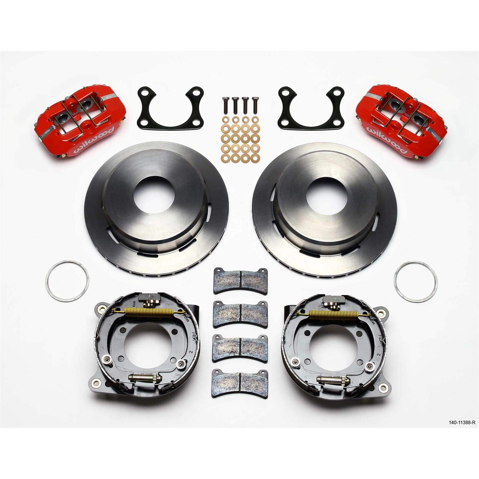 P-Brake Kit FDP-LP 11.00" - Red